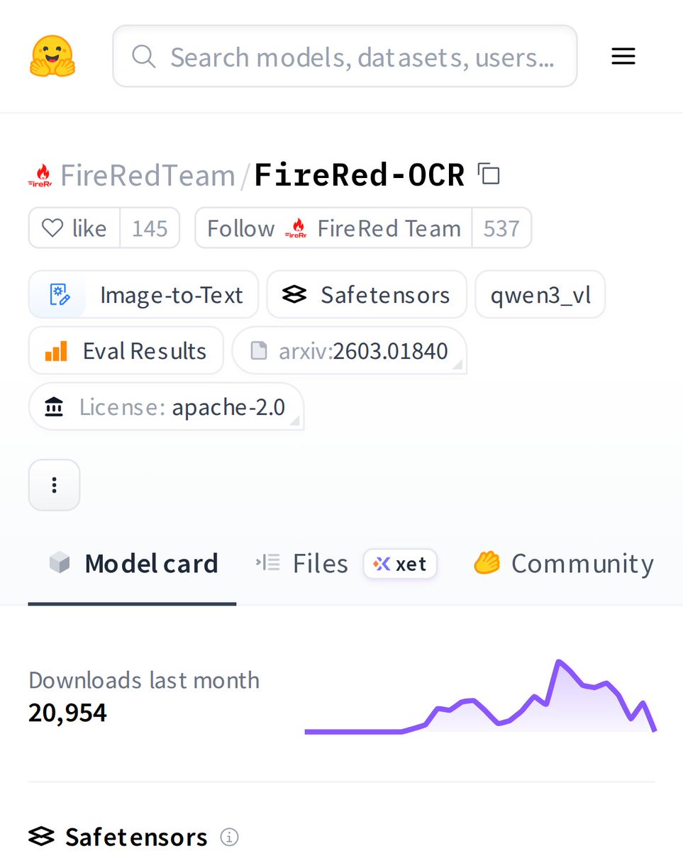 Hugging Models tweet media