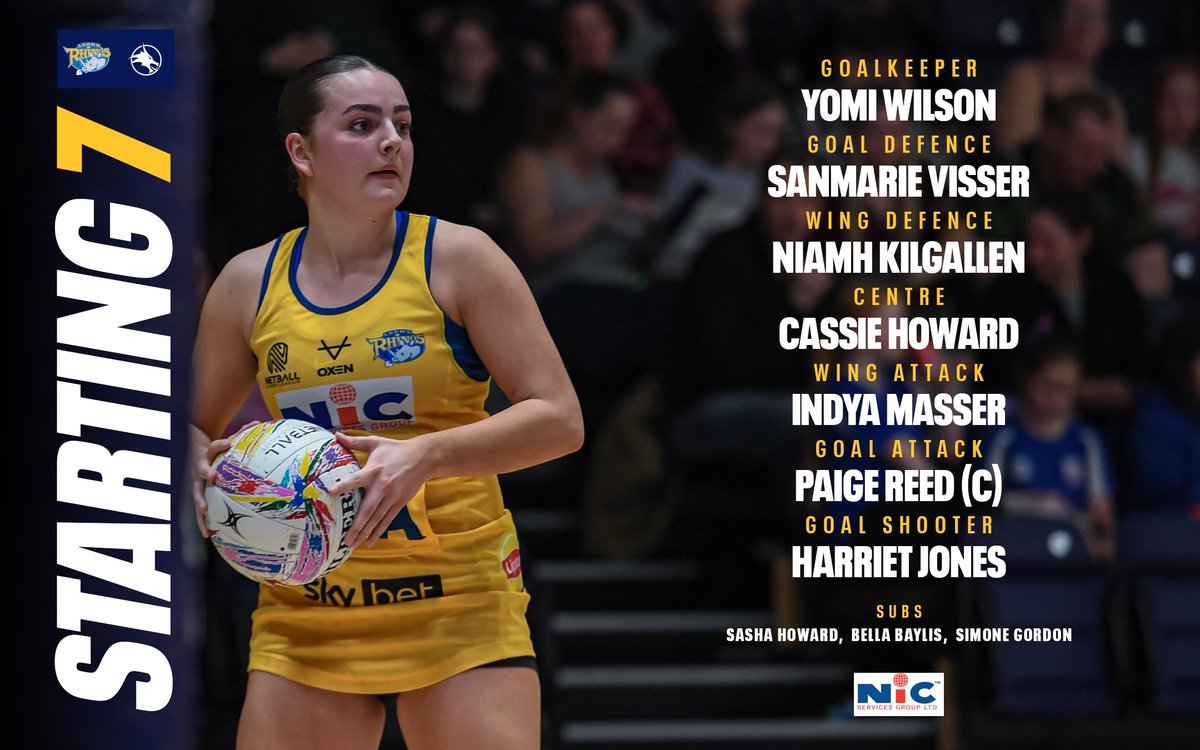 NIC Leeds Rhinos Netball tweet media