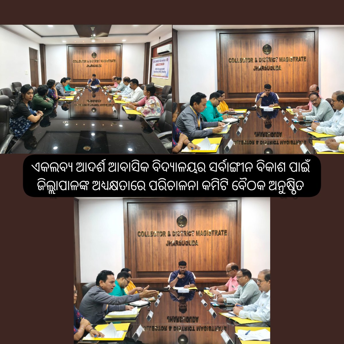 Collector and DM, Jharsuguda tweet media