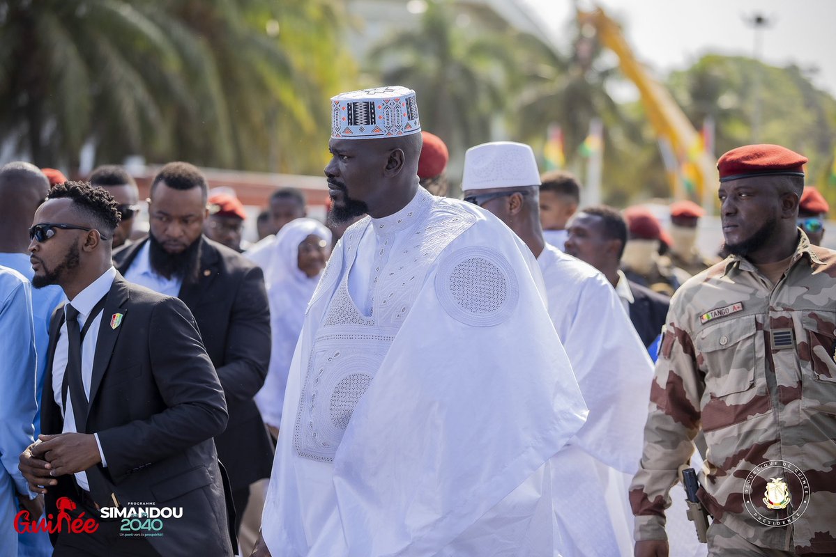 Président Mamadi Doumbouya tweet media