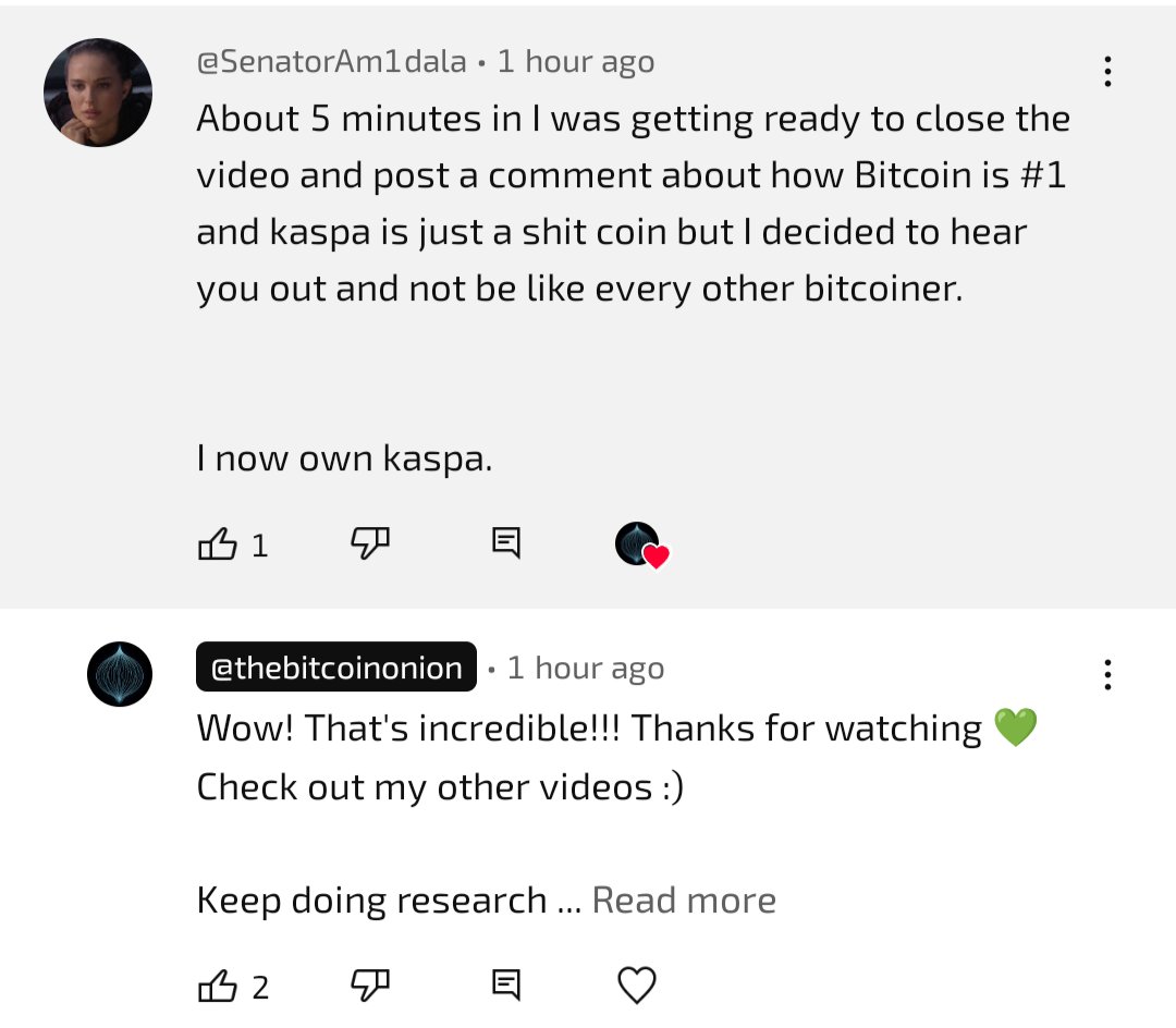 The Kaspa Onion ꓘ tweet media