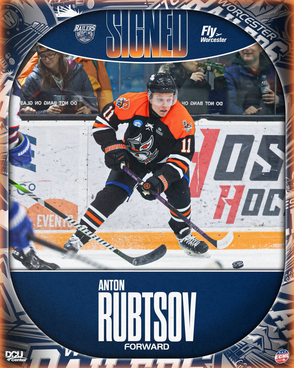 RailersHC's tweet photo. PLAYER TRANSACTIONS | ⬅️🔄

We have signed forward Anton Rubstov, defenseman Max Ruoho, and goaltender William Lavallière to ECHL contracts.

We have received forward Dalton Duhart from the Indy Fuel to complete future considerations. 

Read More: https://t.co/f8ET0u2NaS https://t.co/6AB7FGHa2m