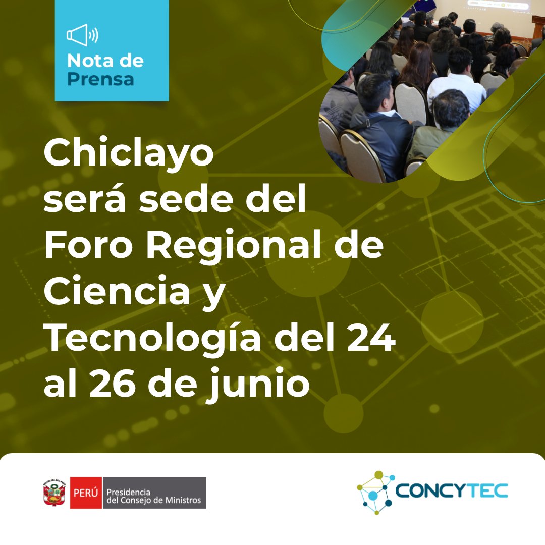Concytec Perú tweet media
