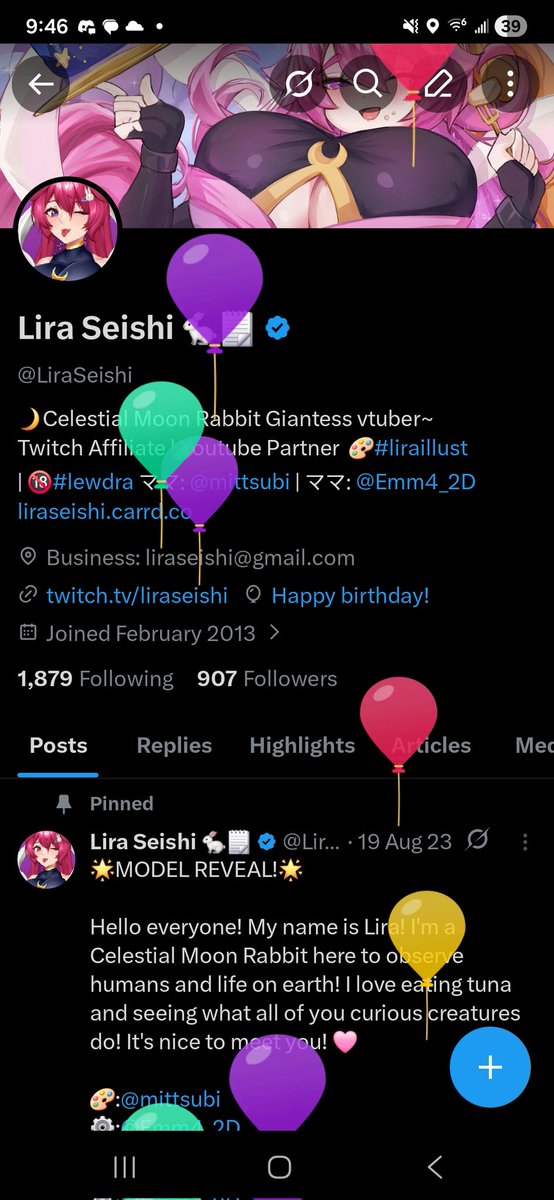 Lira Seishi 🐇🗒️ tweet media