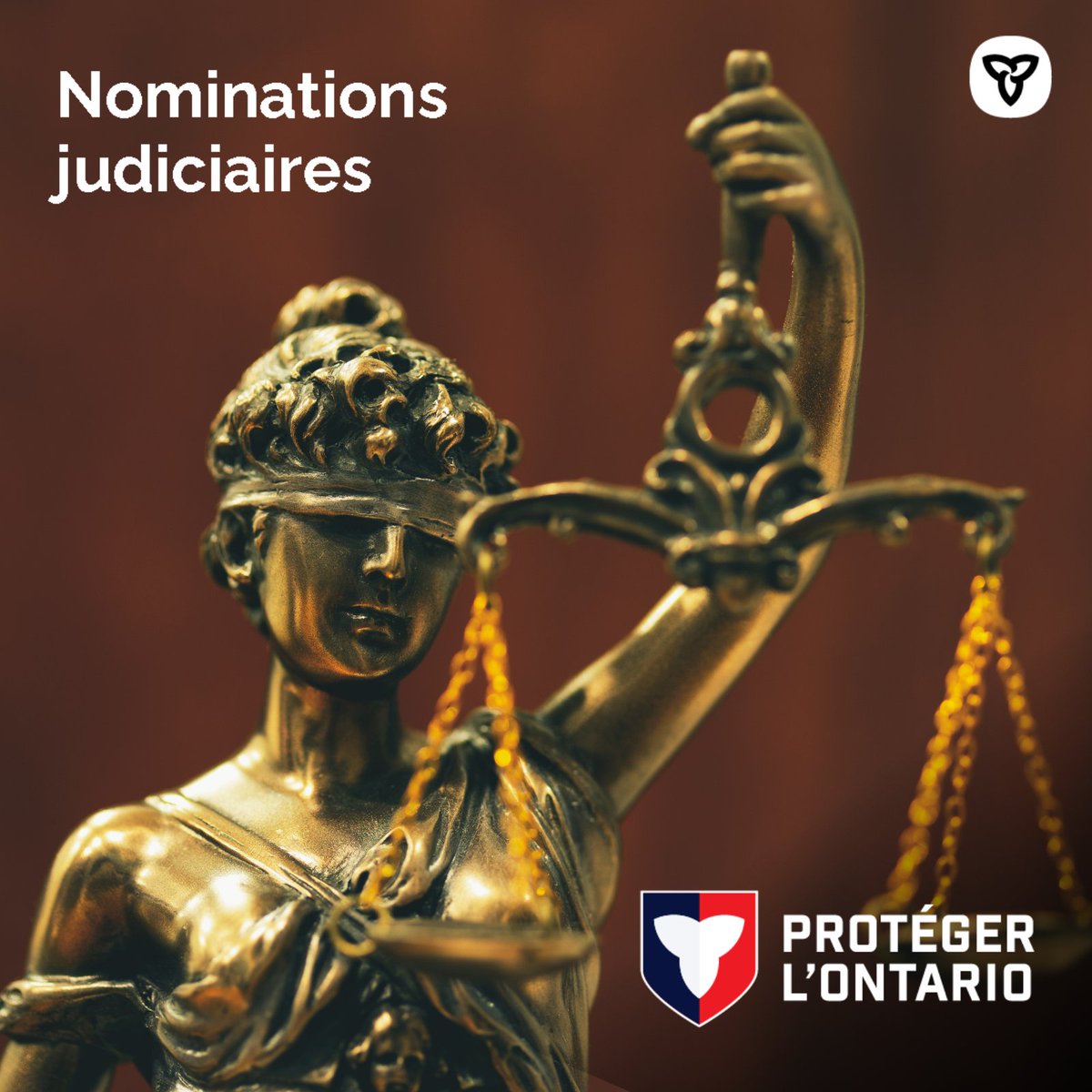 Vous parlez couramment le français et une carrière de juge vous intéresse?

Le Comité consultatif sur les nominations à la magistrature cherche des candidats bilingues dans toute la province.

ℹ️: ontariocourts.ca/ocj/fr/jaac/an…