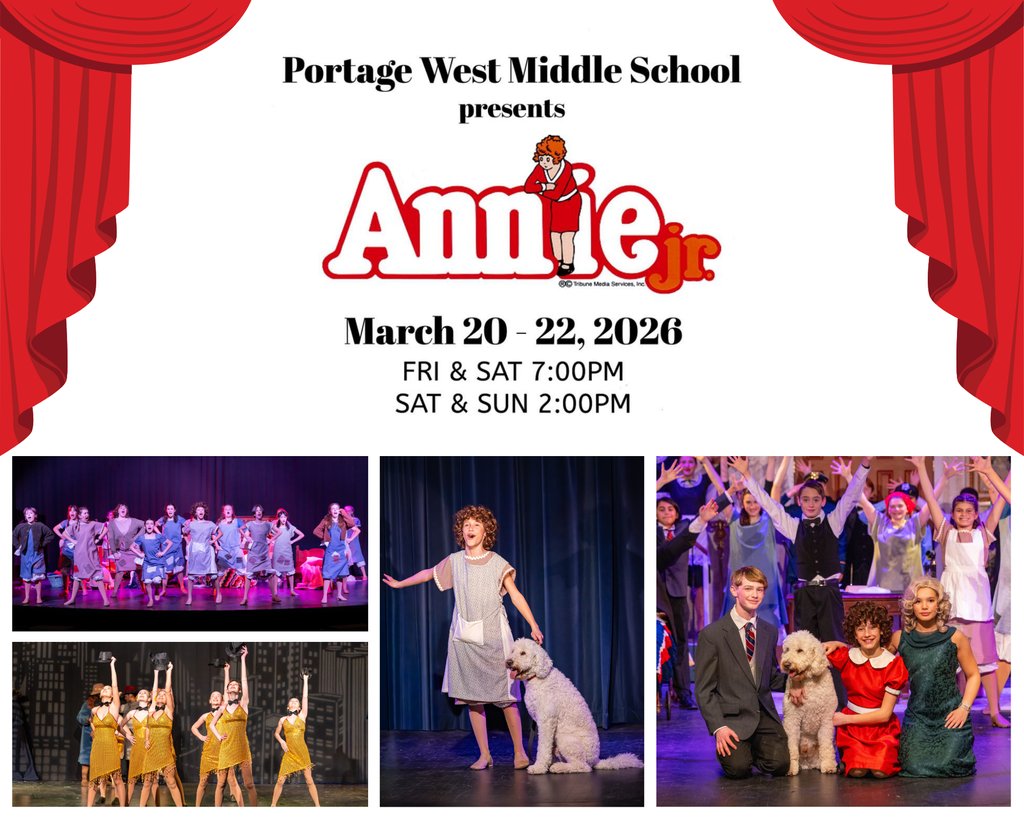 Portage West Middle School tweet media