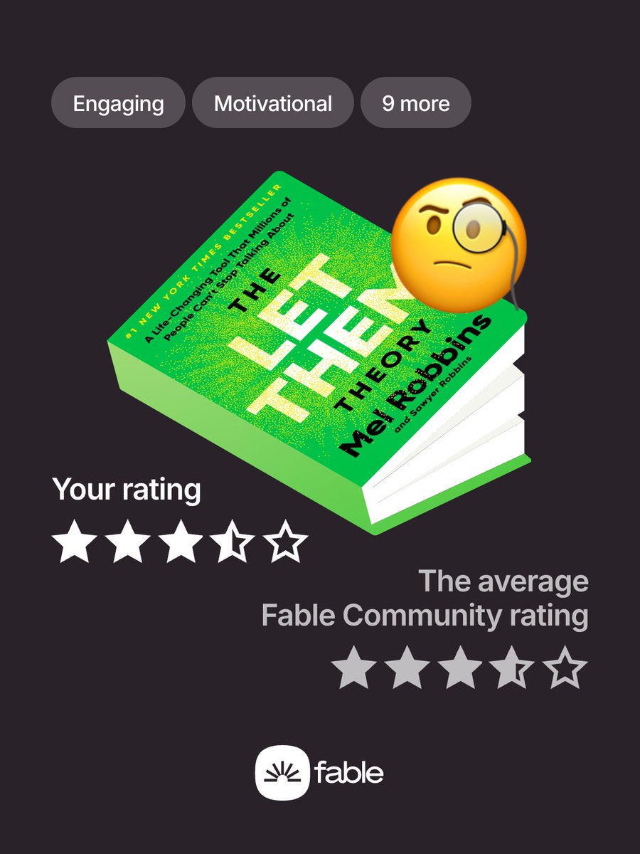 RacheJ's tweet photo. Book 10 finished 
Half way to my goal of reading 20 in the year https://t.co/JKFUz96iWN