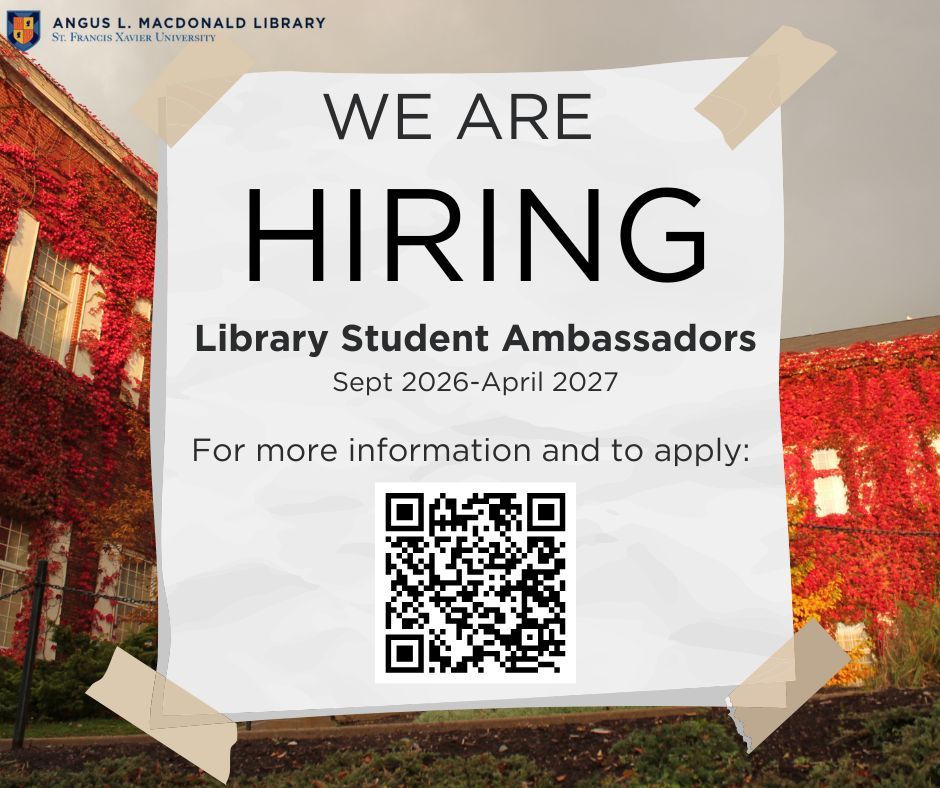 Angus L. Macdonald Library, StFX tweet media