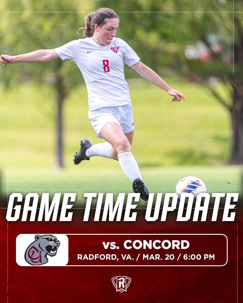 Radford Women's Soccer tweet media