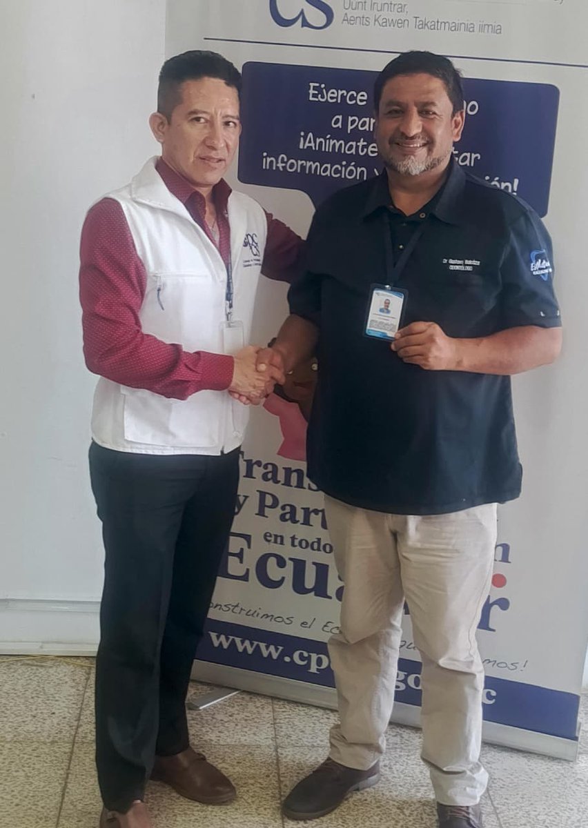 📢 Machala | Cumplimos con el  control social, se registró, capacitó y acreditó el Observatorio Ciudadano para vigilar la gestión de desechos sólidos y el servicio de aseo en Machala, a cargo de la empresa pública EMAM-EP. #ConsejoEnTerritorio