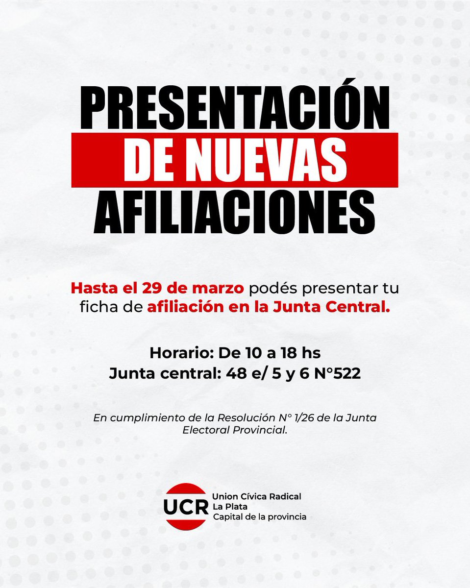 UCR La Plata Oficial tweet media