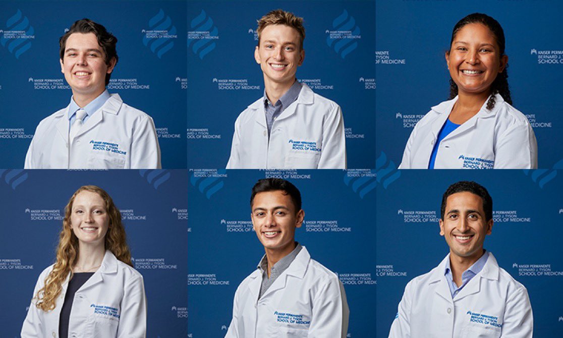 KPMedSchool's tweet photo. Happy #MatchDay! KPSOM Class of 2026 members express joy, gratitude, and expectations in anticipation of learning their residency placements today. Read more: https://t.co/RZ1atV2oNl #KPSOMMatchDay https://t.co/ZzeJV1lNec