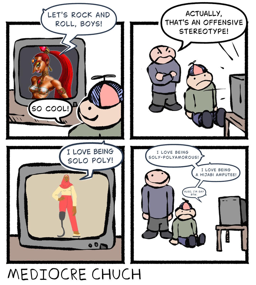 Mediocre Chuch tweet media