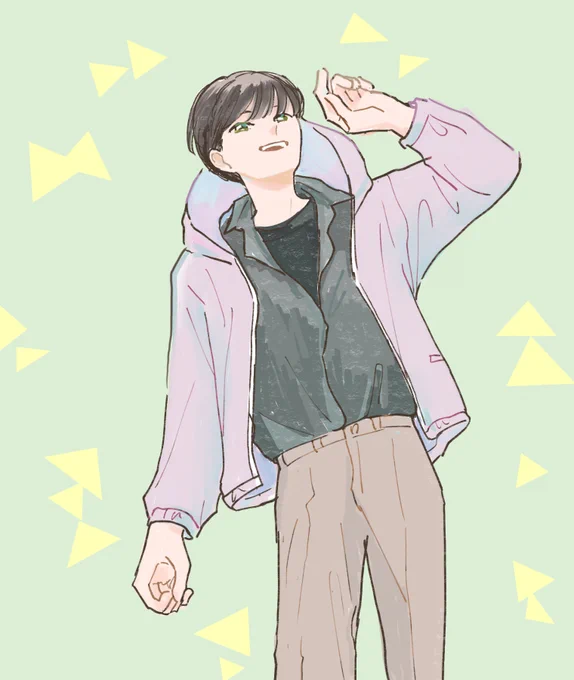 なんかご機嫌な絵ができた