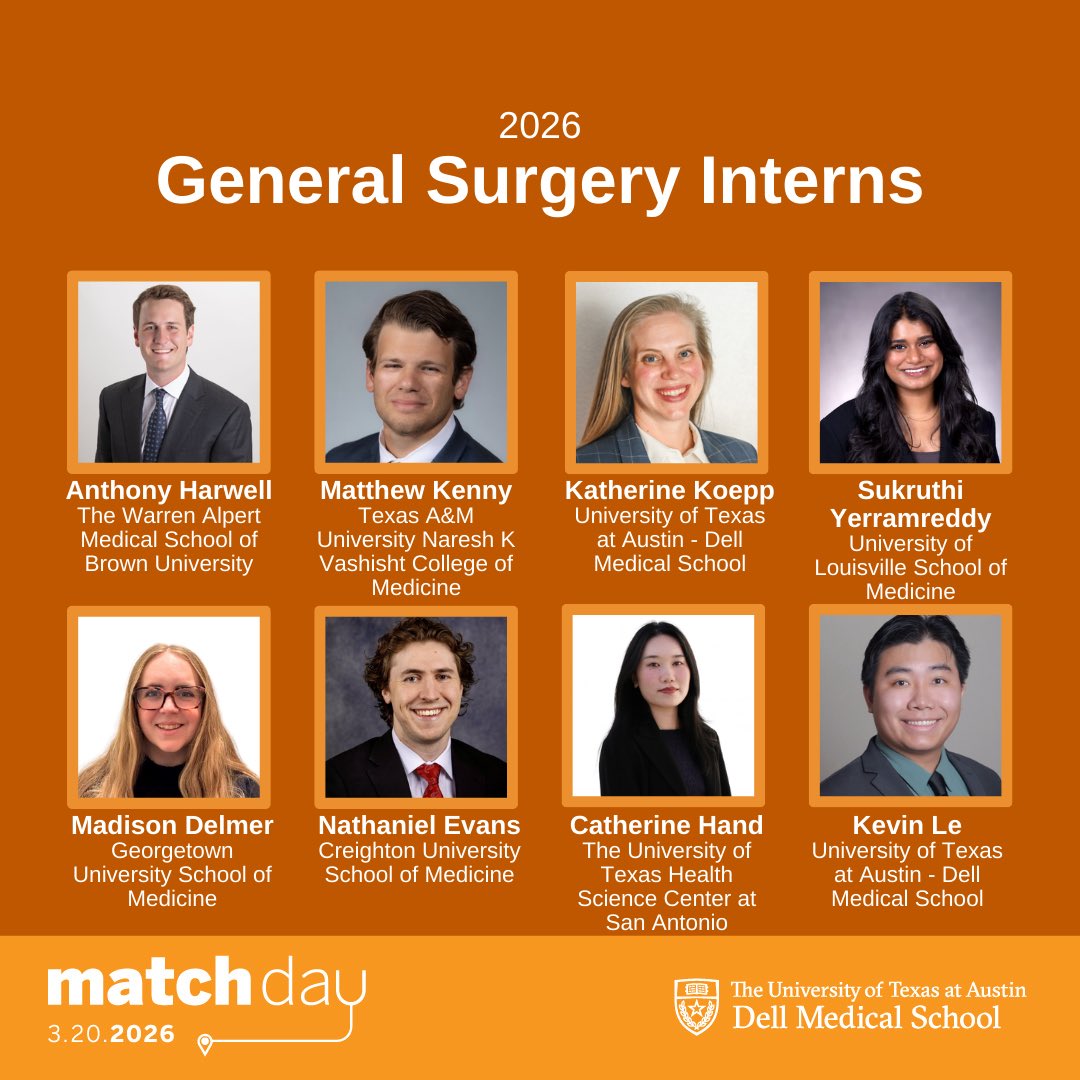 UT Austin Surgery Residency tweet media