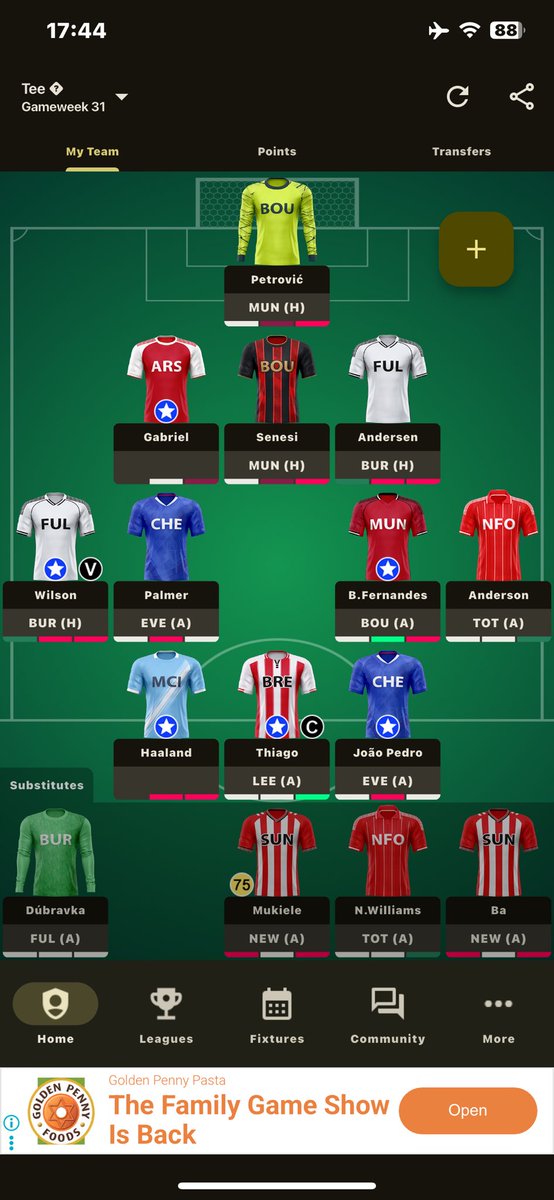 SimonTare3's tweet photo. #NaijaFPLgods
#EidMubarak
Team name: Tee fc
Team ID:200961 https://t.co/JnA0BtawOO