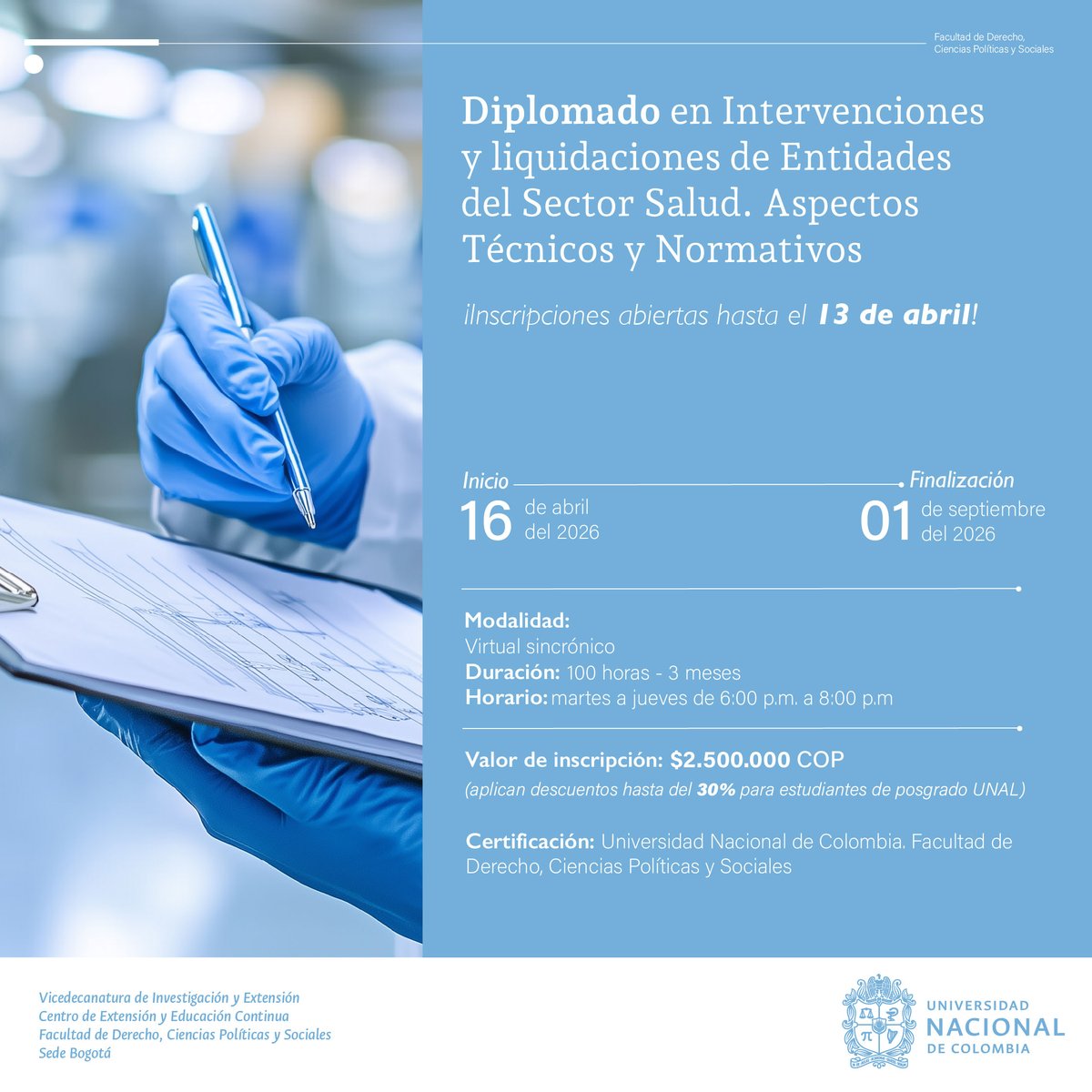 Facultad de Derecho, Ciencias Políticas y Sociales tweet media