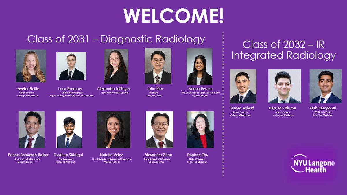 NYU Radiology Residency tweet media