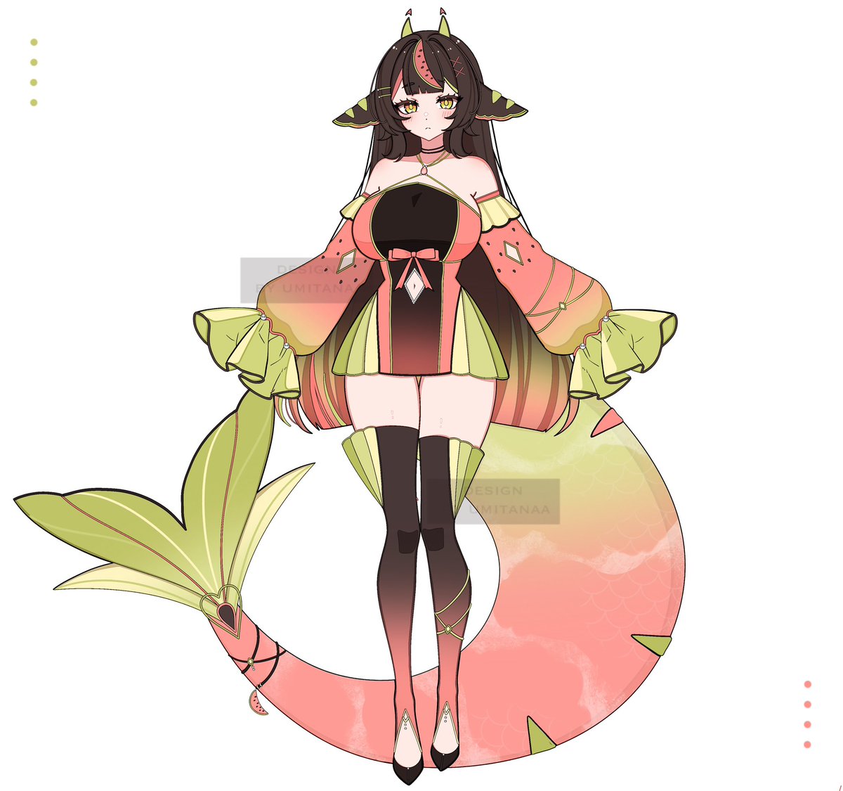✨ Character designs ✨

✦ Starting Bid: $50
✦ Minimum Bid: $5
✦ Auto Buy: $150

♦️(Commercial/resell/vtuber use : bid from $75)♦️

♡ &amp; ⟳ super appreciated! 

PayPal
No rules
No refunds
No holds
Can use outfit for another character 

#vtuber #vtuberoc #vtuberdesign