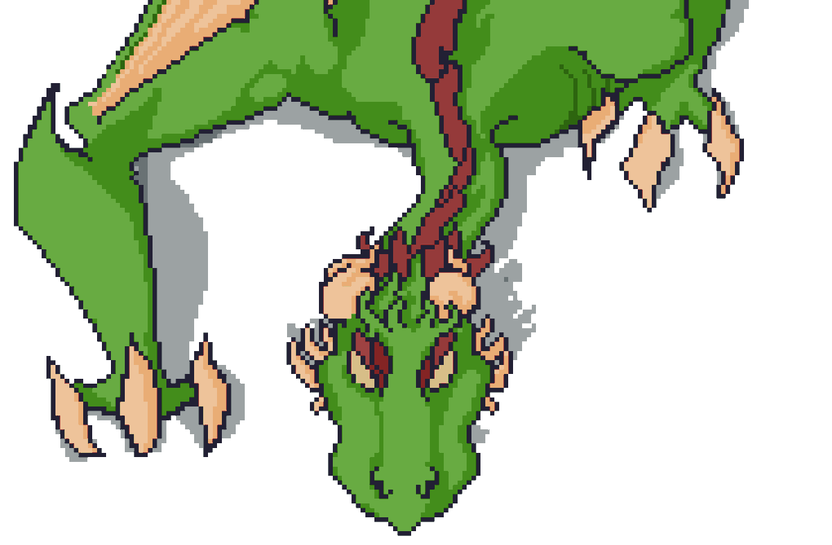 ShakaTamers's tweet photo. Due to our team internal bickering, we came to a stalemate.

Can y’all give us some feedback? Either comment on which one is better, repost if you prefer the green one, or like for the red one.

#pixelart #gameart #gamedev #indiegames https://t.co/Y8EiNkXLrX
