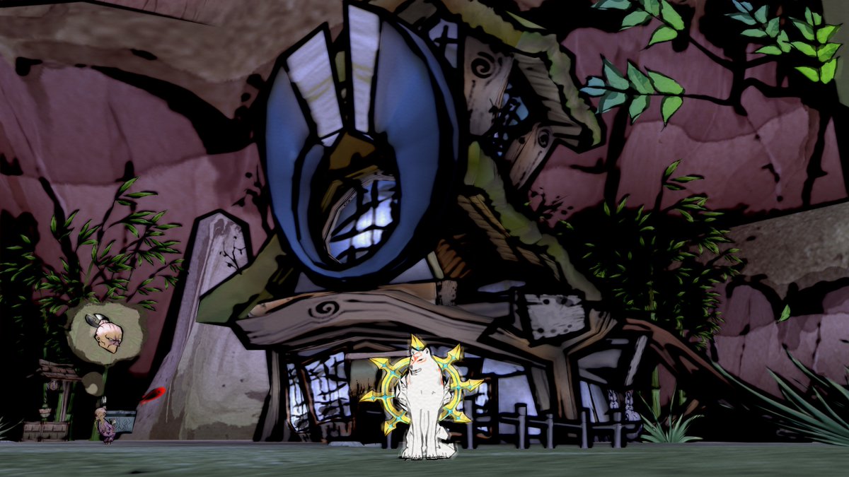 OkamiOfficial's tweet image. The arrival of Spring means it's a good time to freshen up at the barber! Ammy's ready to freshen up, too! #Okami