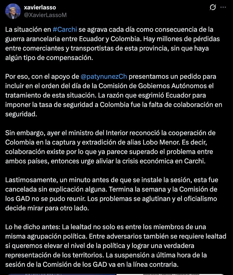 Ecuadorinmediato tweet media