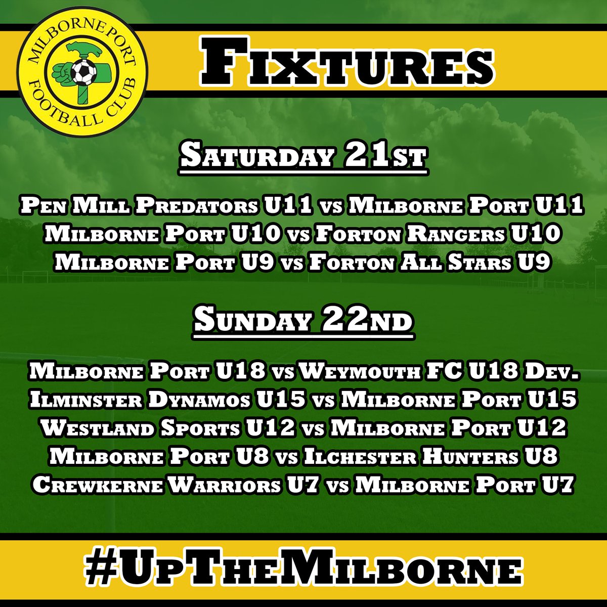 Milborne Port FC tweet media