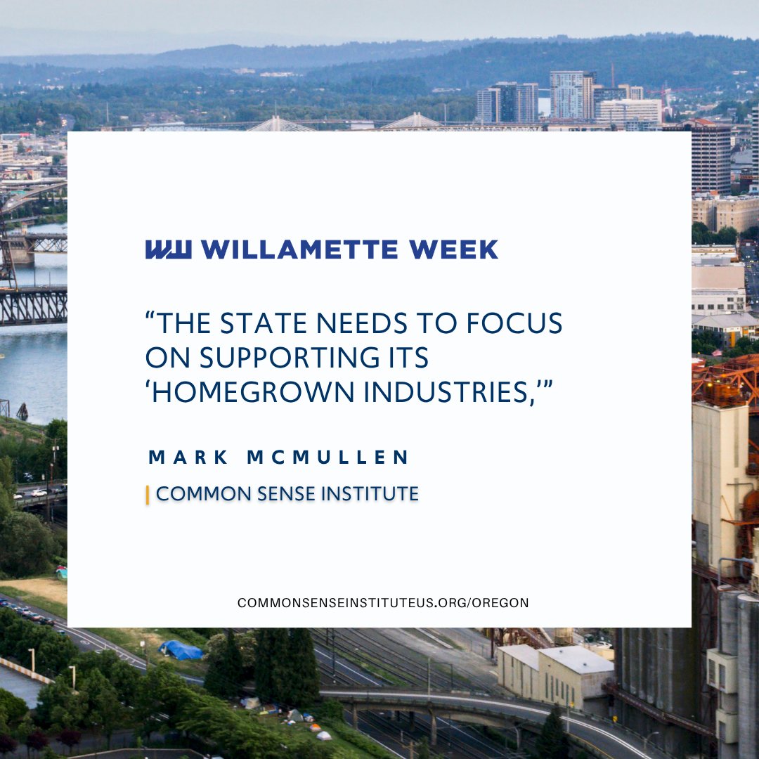 Common Sense Institute Oregon tweet media