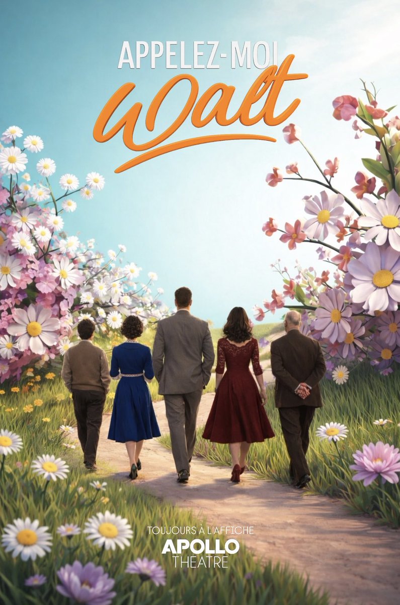 Le printemps change tout. Et Appelez-moi Walt joue désormais les jeudis, vendredis et samedis jusqu’au 16 mai à l’<a href="/APOLLOTHEATRE75/">APOLLO THEÂTRE</a> 
Venez rencontrer la famille Disney et peut-être y retrouver la vôtre.
#waltdisney #theatre