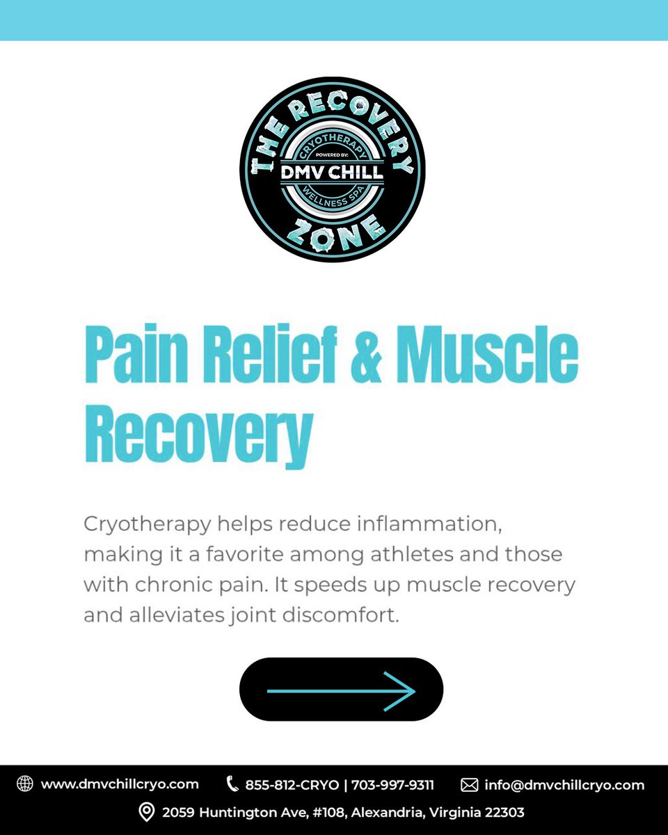 DMV Chill Cryotherapy Wellness Spa tweet media