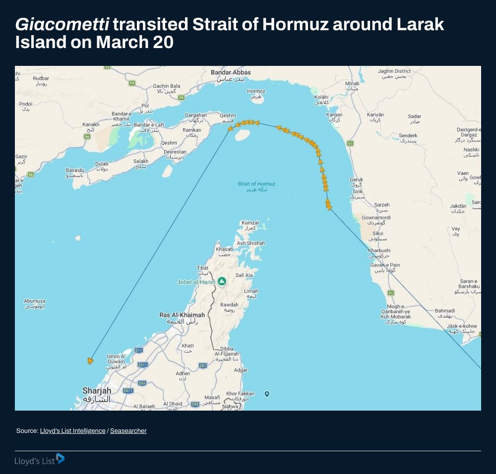 Lloyd's List tweet media