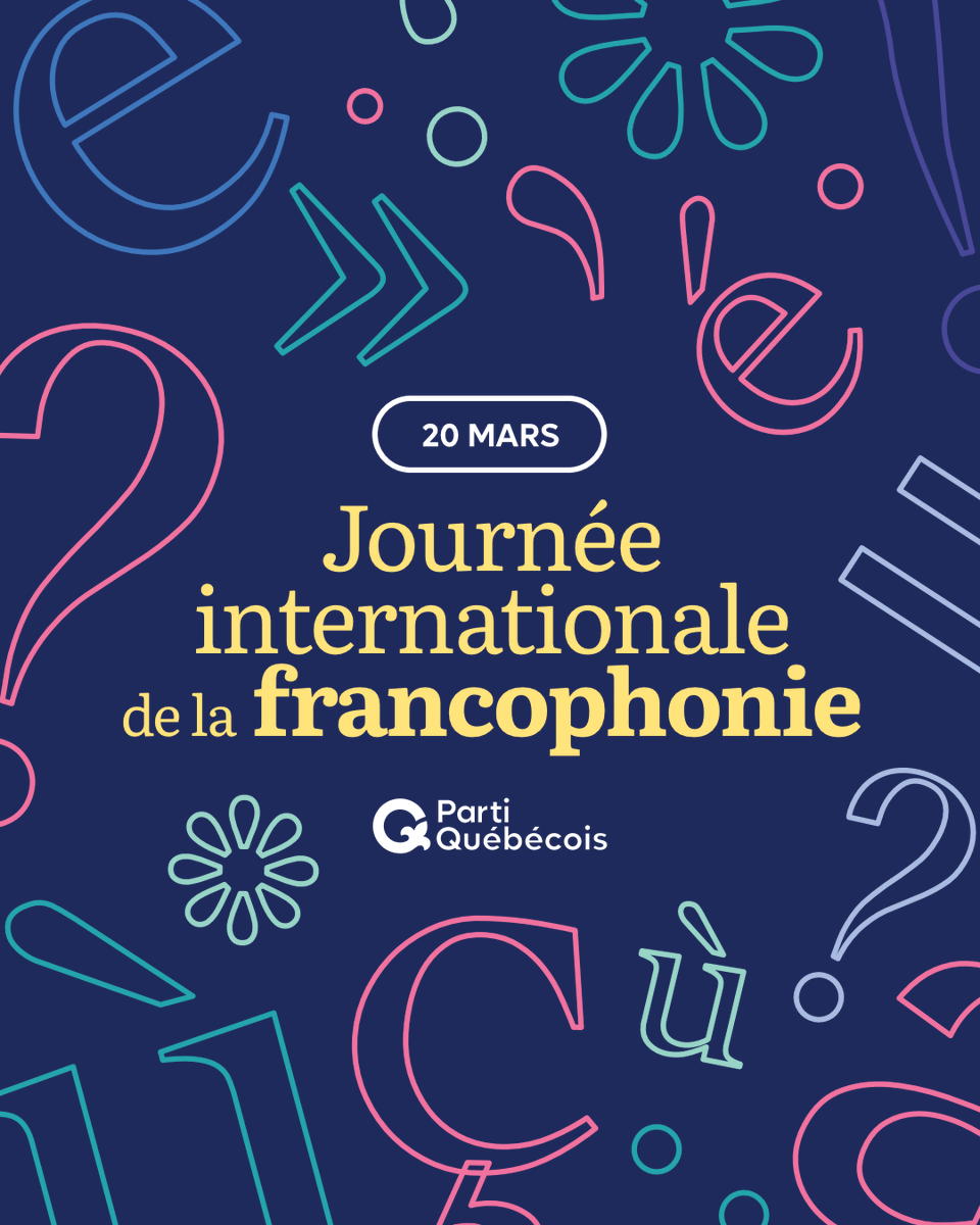 Bonne Journée internationale de la francophonie!

Soyons fiers de célébrer une langue et une culture qui rassemblent près de 350 millions de personnes à travers le monde. 💙
