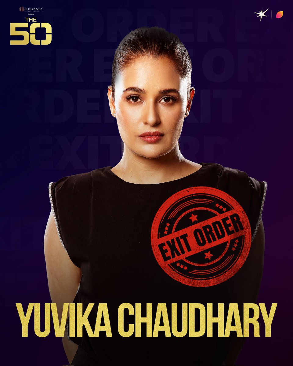 HotstarReality's tweet image. Power gayi dusre alliance ke haath mein, aur #Yuvika ki journey ho gayi khatam!

Dekhiye #The50 ka naya episode, har roz raat 9 baje @JioHotstar par aur 10:30 baje #ColorsTv par