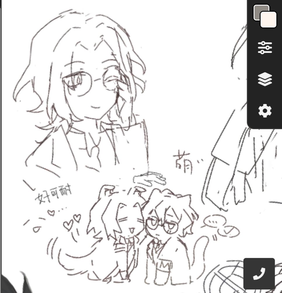 ling_yu___'s tweet photo. 画了一点…p3的约翰狗狗不是我画的好像是豆子罐头老师画的，但是很萌所以我擅自截出来了🥹🥹 https://t.co/aCtgtGoZnf