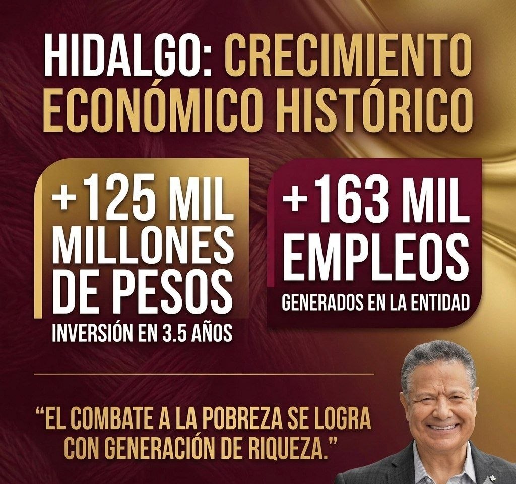 Excelentes noticias para este viernes 😃😃

Desde que llegó la #4T a Hidalgo, se nota, porque cone l gobierno de <a href="/juliomenchaca_/">Julio Menchaca</a> sí hay resultados 👏👏