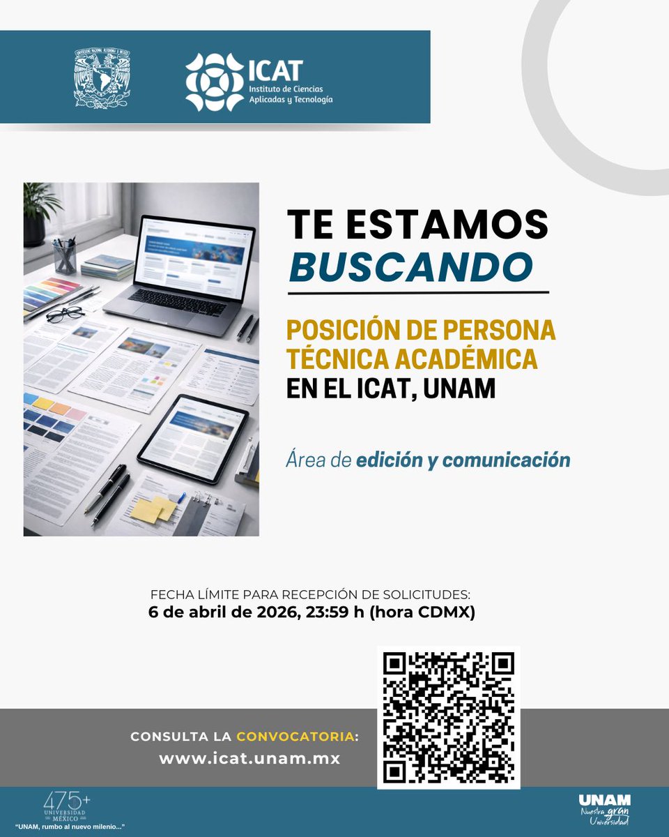 ICAT UNAM tweet media