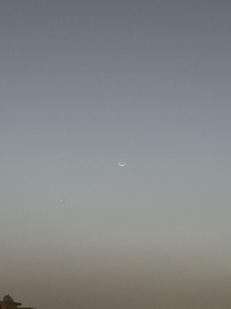 اجمل هلال 💙 #عيد_الفطر_١٤٤٧ه