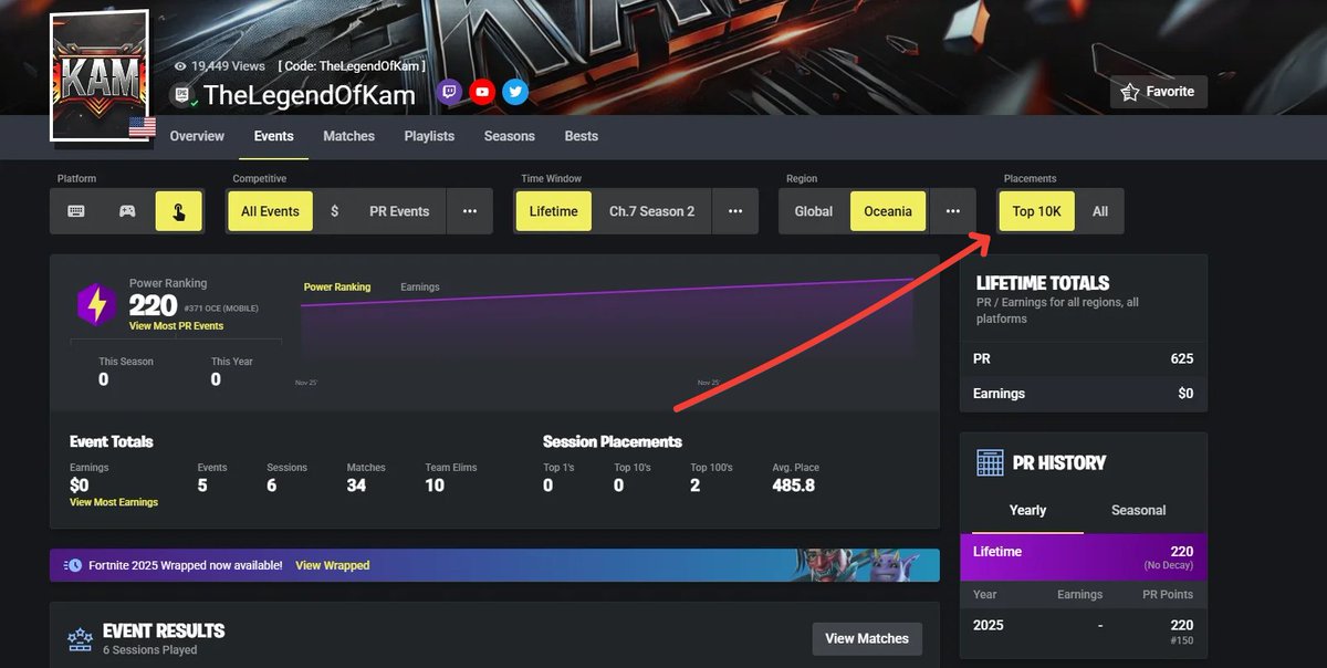 Fortnite Tracker tweet media
