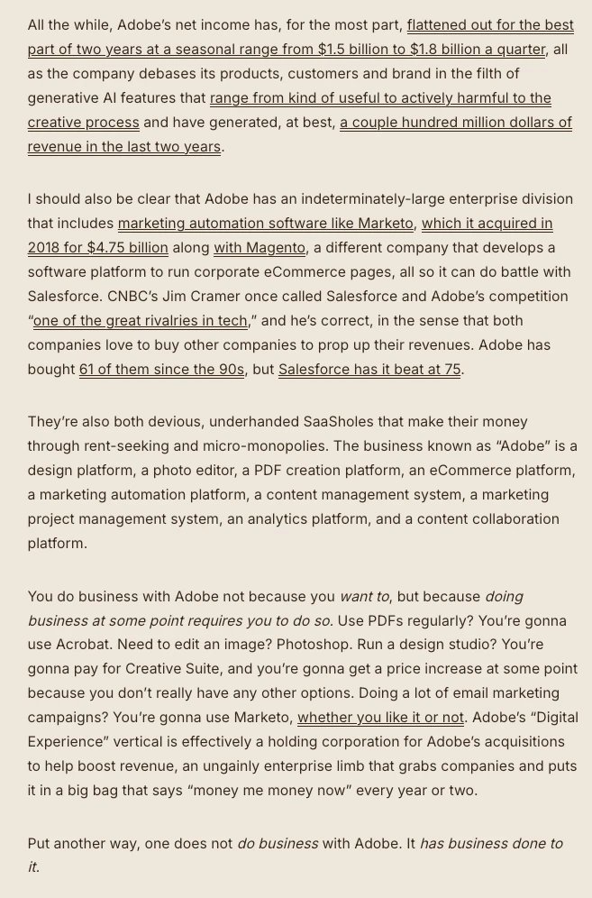 Ed Zitron tweet media