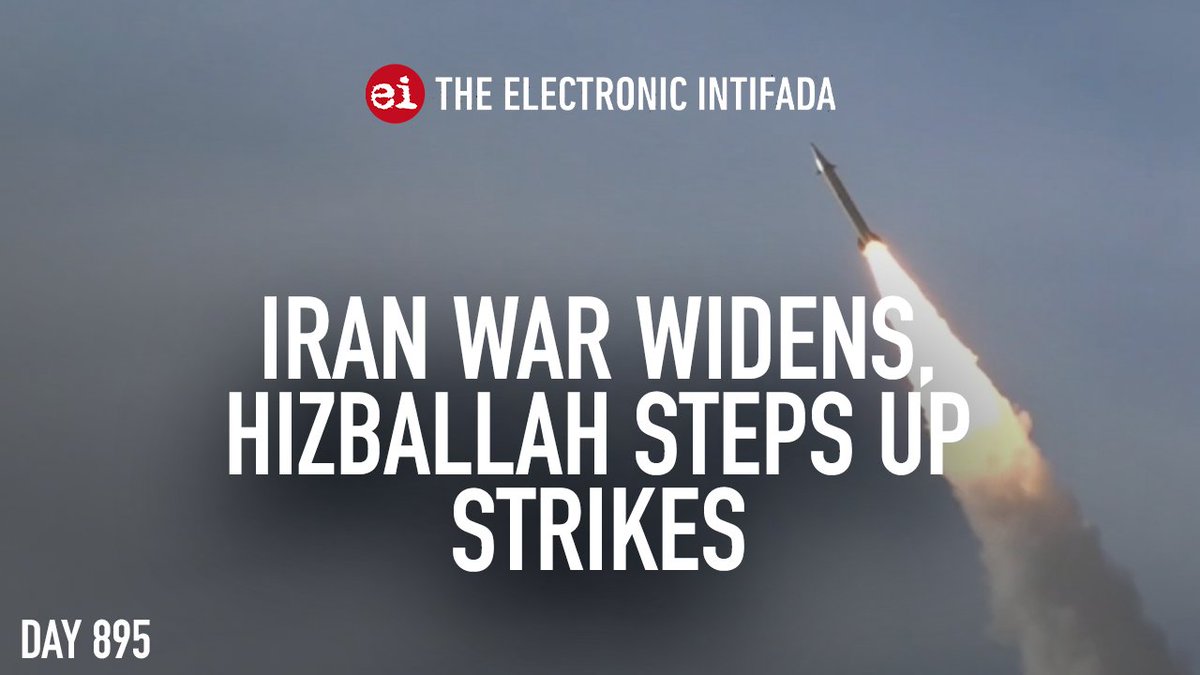 Electronic Intifada tweet media