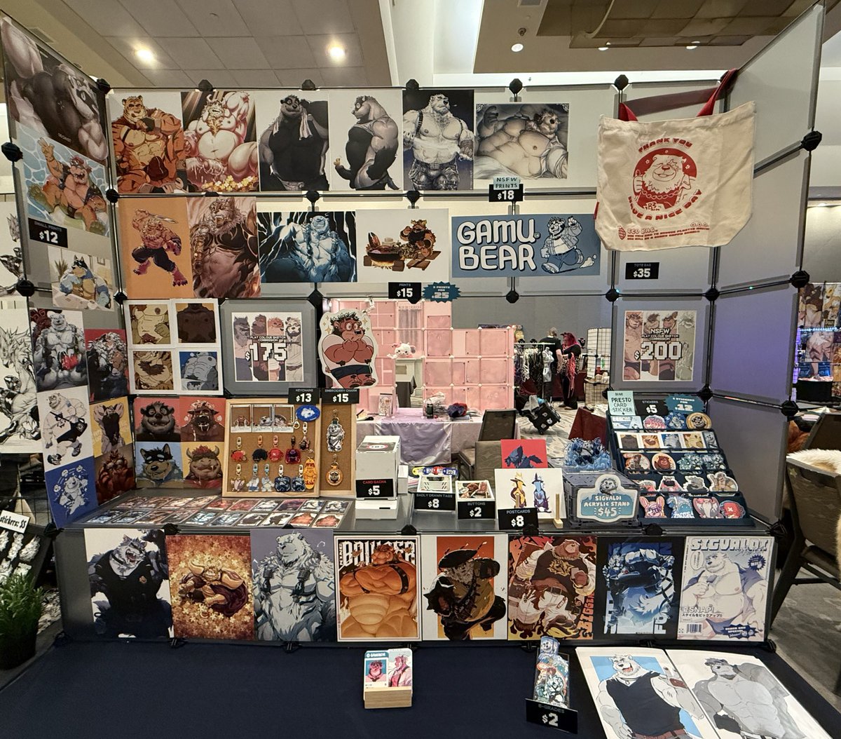 🍭GAMUBEAR🍬 @VancouFur 2026 Table 41 tweet media