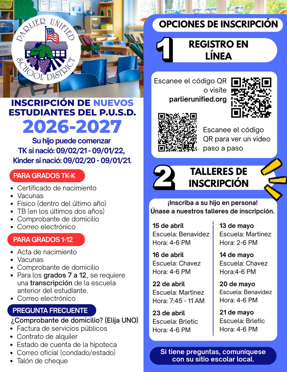 Parlier Unified School District tweet media