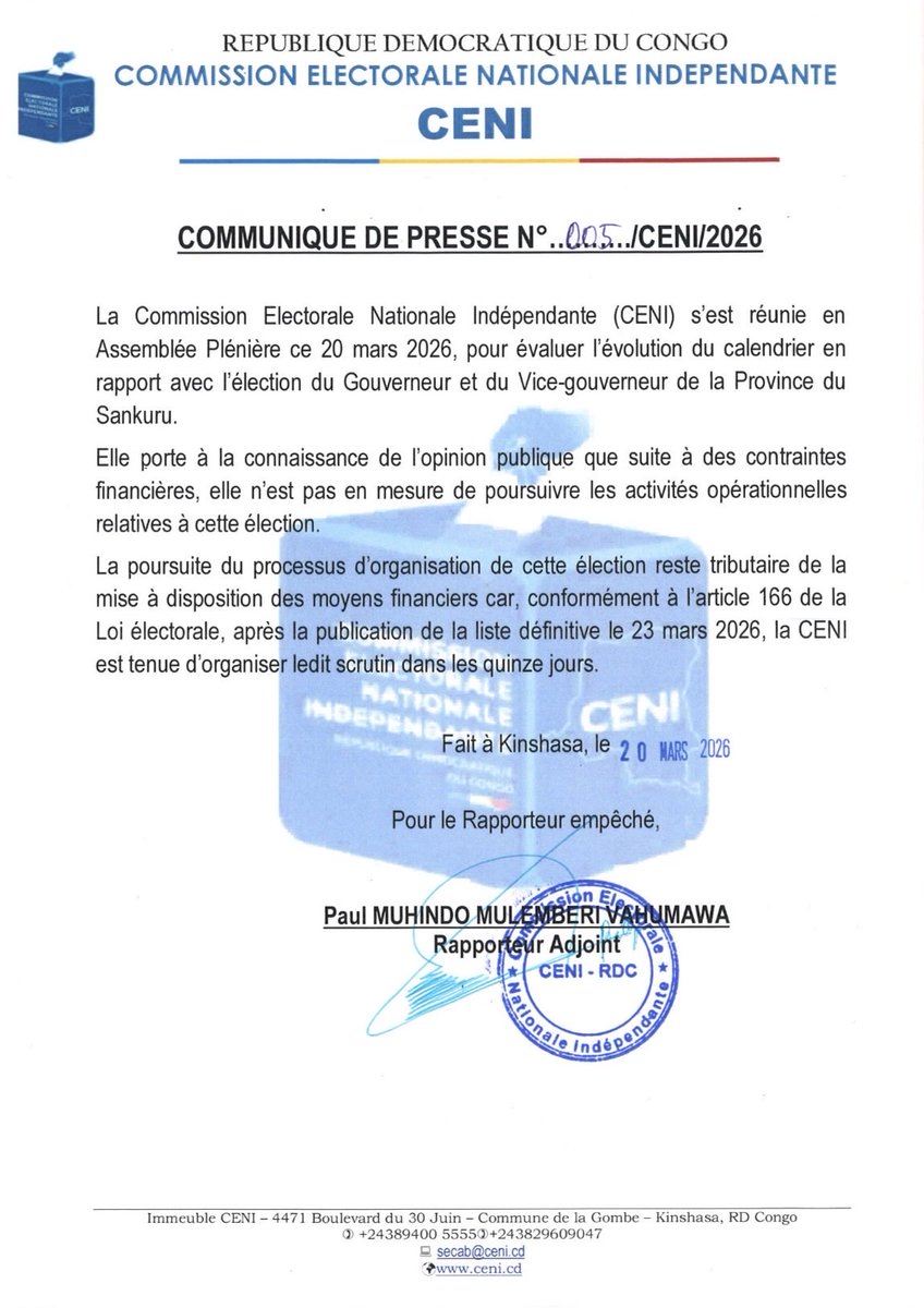 Ceni-RDC tweet media