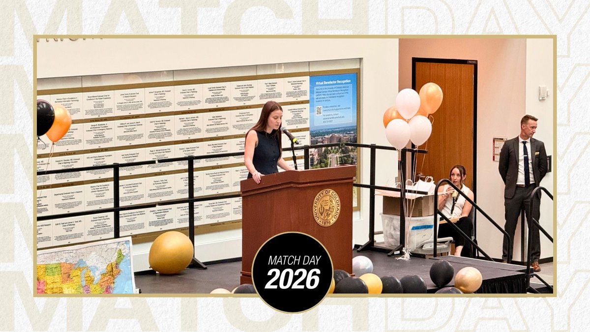 CU Anschutz School of Medicine tweet media