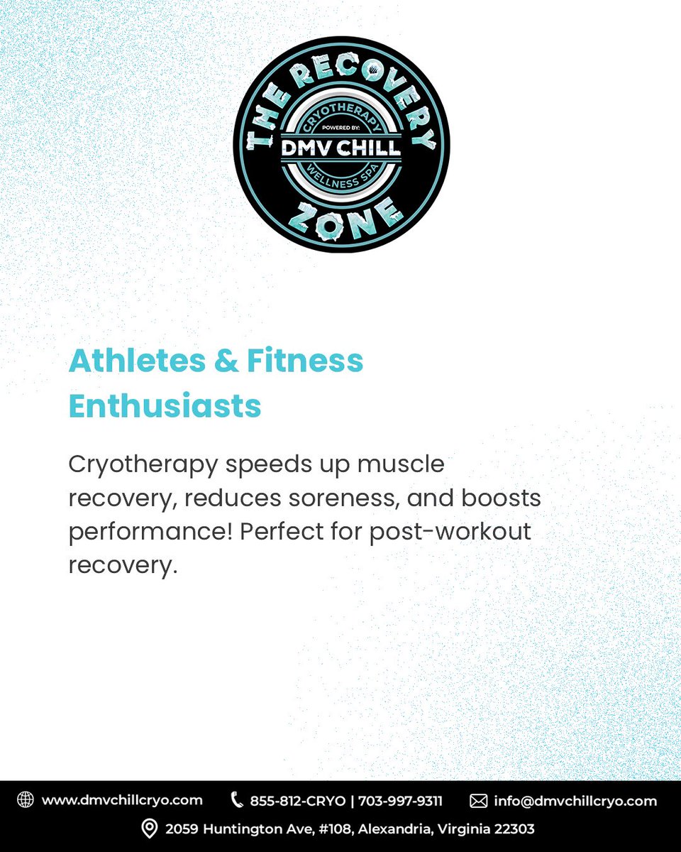 DMV Chill Cryotherapy Wellness Spa tweet media