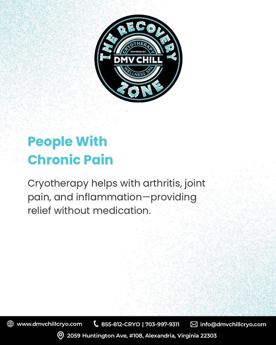DMV Chill Cryotherapy Wellness Spa tweet media