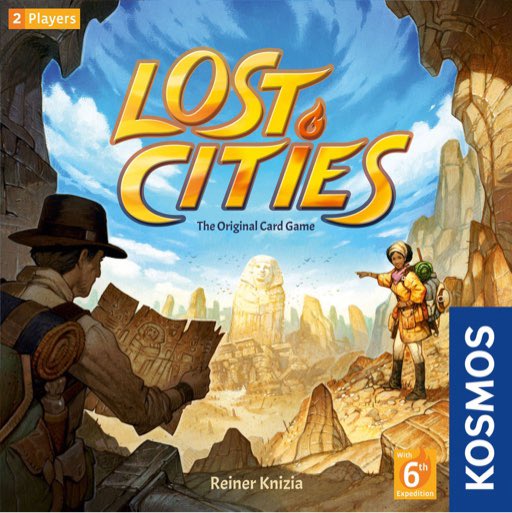 FunBoardGames's tweet image. Won #LostCities on 2026-03-20 with 2 players, winning score: 262 #bgstats