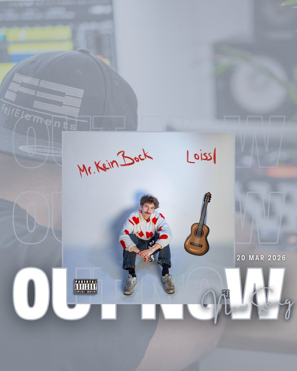 FejfElements's tweet photo. "Loissl - Mr.KeinBock"
➡️ OUT NOW!🔥

Vocals: Loissl
Instrumental: Kryo
Mixing: Kryo
Mastering: FejfElements

#Loissl #pop #rap #release #outnow #mixing #mastering #mixingengineer #masteringengineer #fejfelements

Stream/download here:
https://t.co/UKHUx9wN1Z https://t.co/cZmaJd38CT