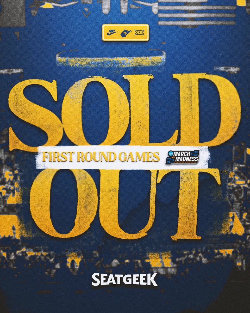 It's official! Tomorrow's first round games are 𝗦𝗢𝗟𝗗 𝗢𝗨𝗧‼️

Fans still looking for tickets can visit <a href="/SeatGeek/">SeatGeek</a> for potential availability → bit.ly/25wbbncaatixss…