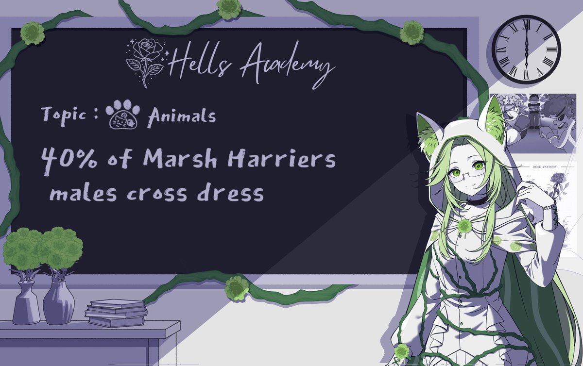 The cross dressing is basically permanant too